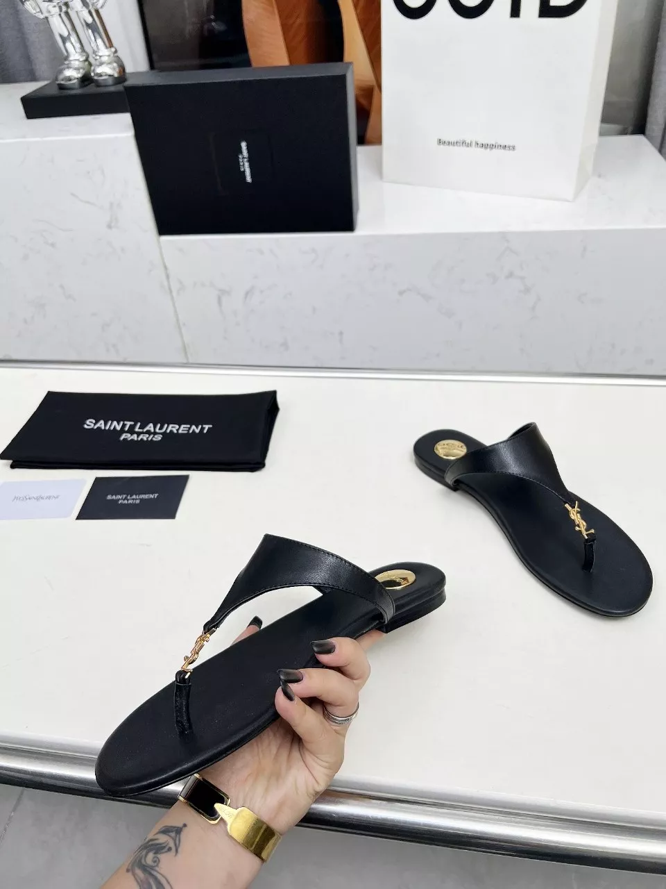 NewStyle 9843 Yves Saint Laurent YSL Slippers For Women