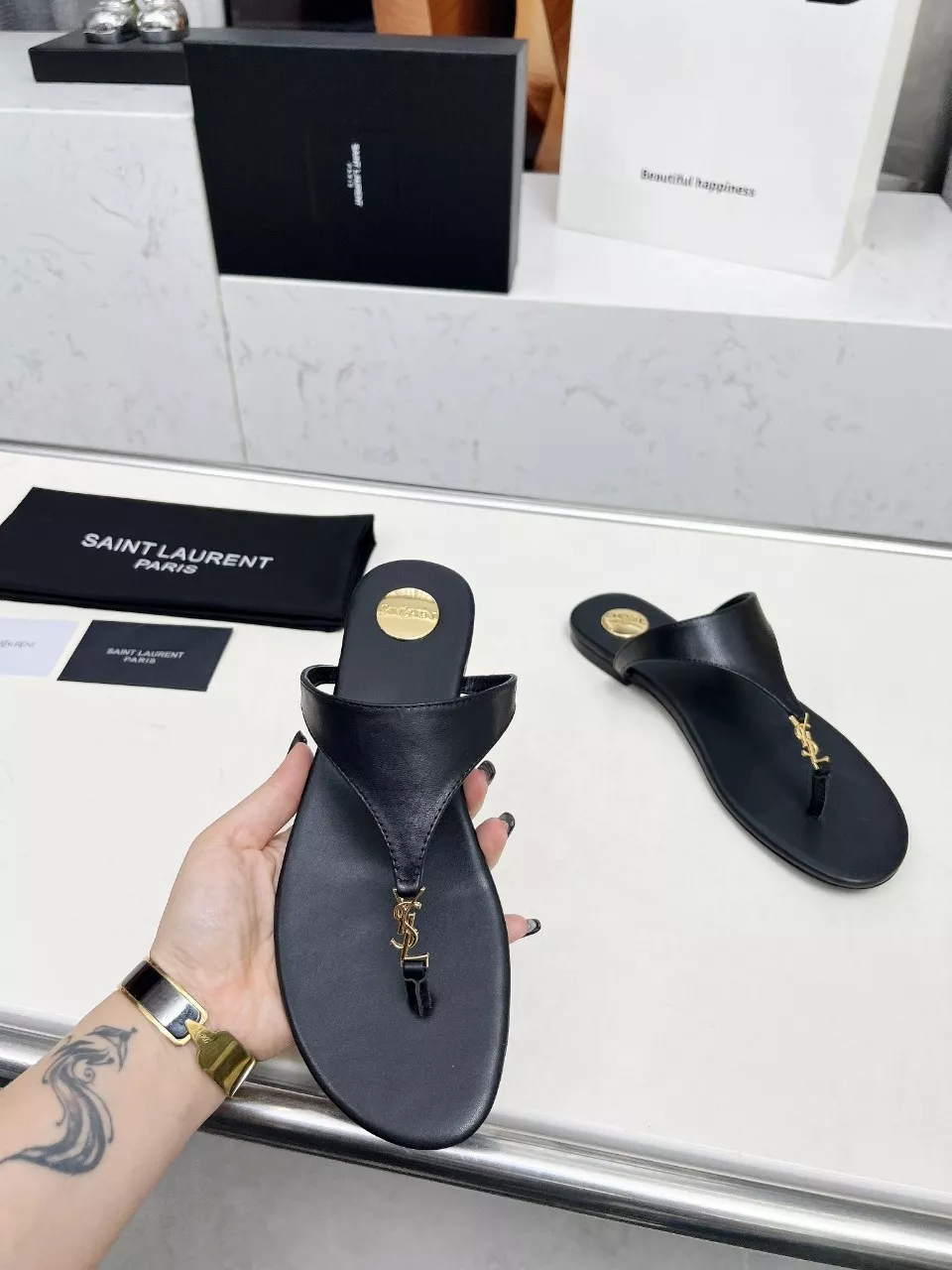 NewStyle 9843 Yves Saint Laurent YSL Slippers For Women