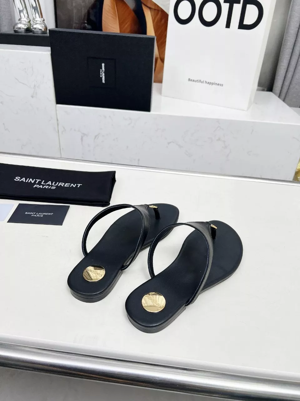 NewStyle 9843 Yves Saint Laurent YSL Slippers For Women