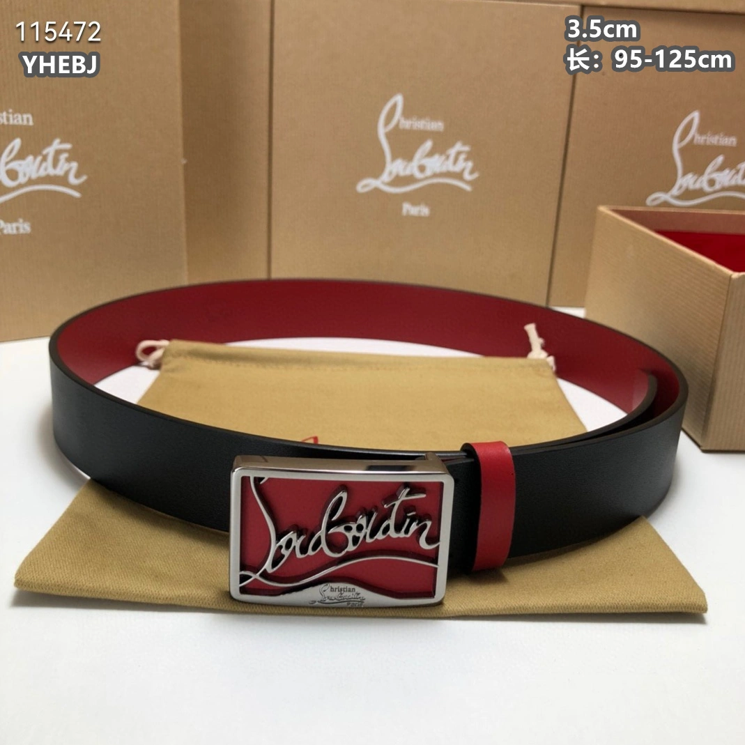 NewStyle 9916 Christian Louboutin CL AAA Quality Belts For Unisex