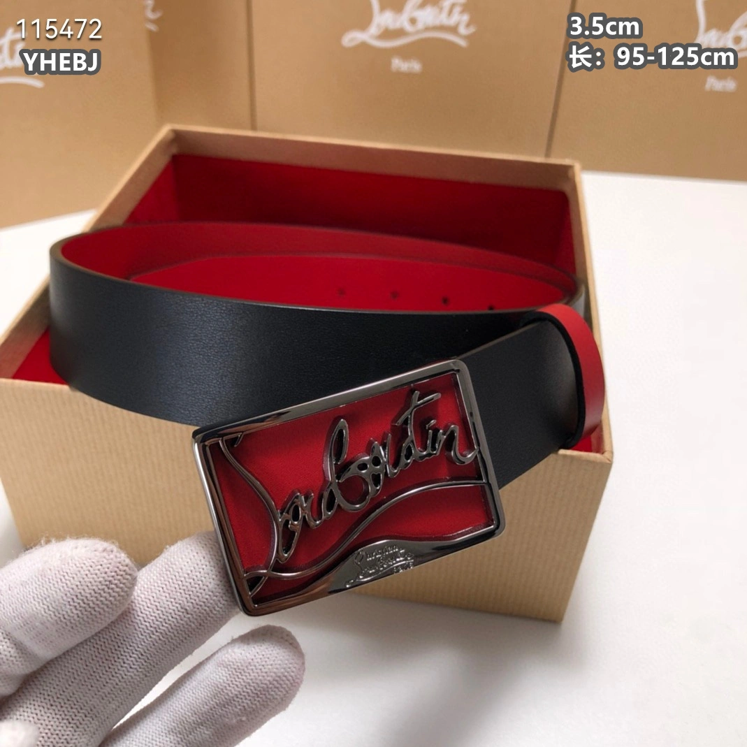 NewStyle 9916 Christian Louboutin CL AAA Quality Belts For Unisex
