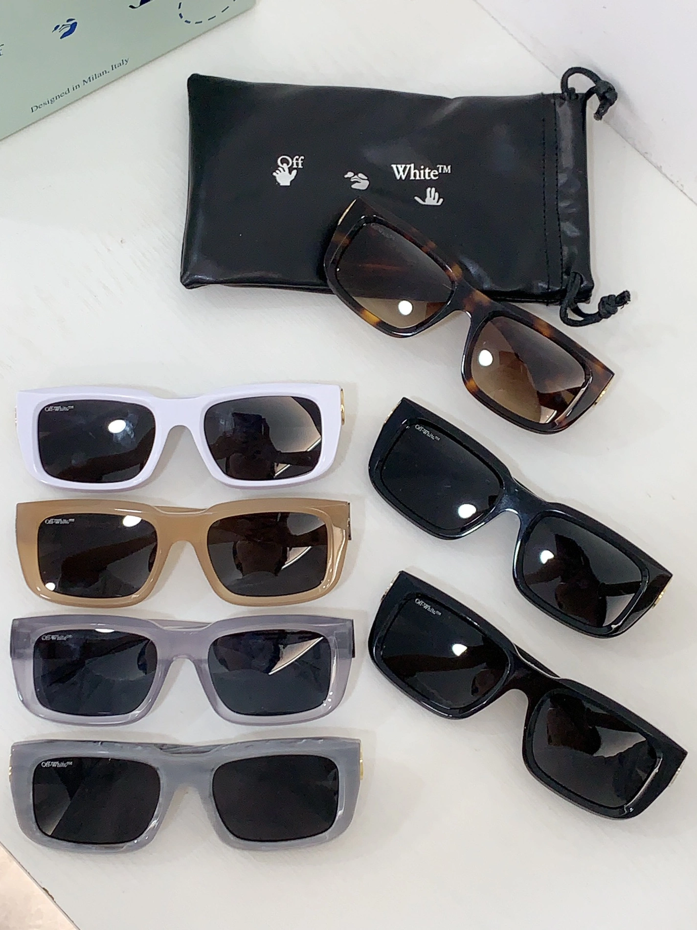 Off-White AAA Quality Sunglasses Compact 7476