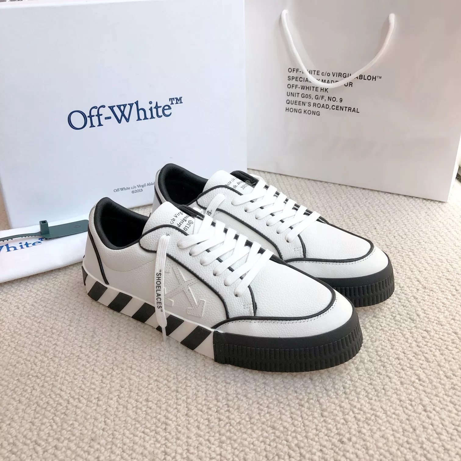 Off-White Casual Shoes For Men Breathable 6600