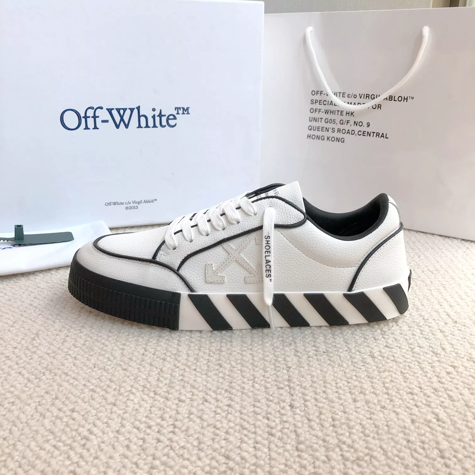Off-White Casual Shoes For Men Breathable 6600