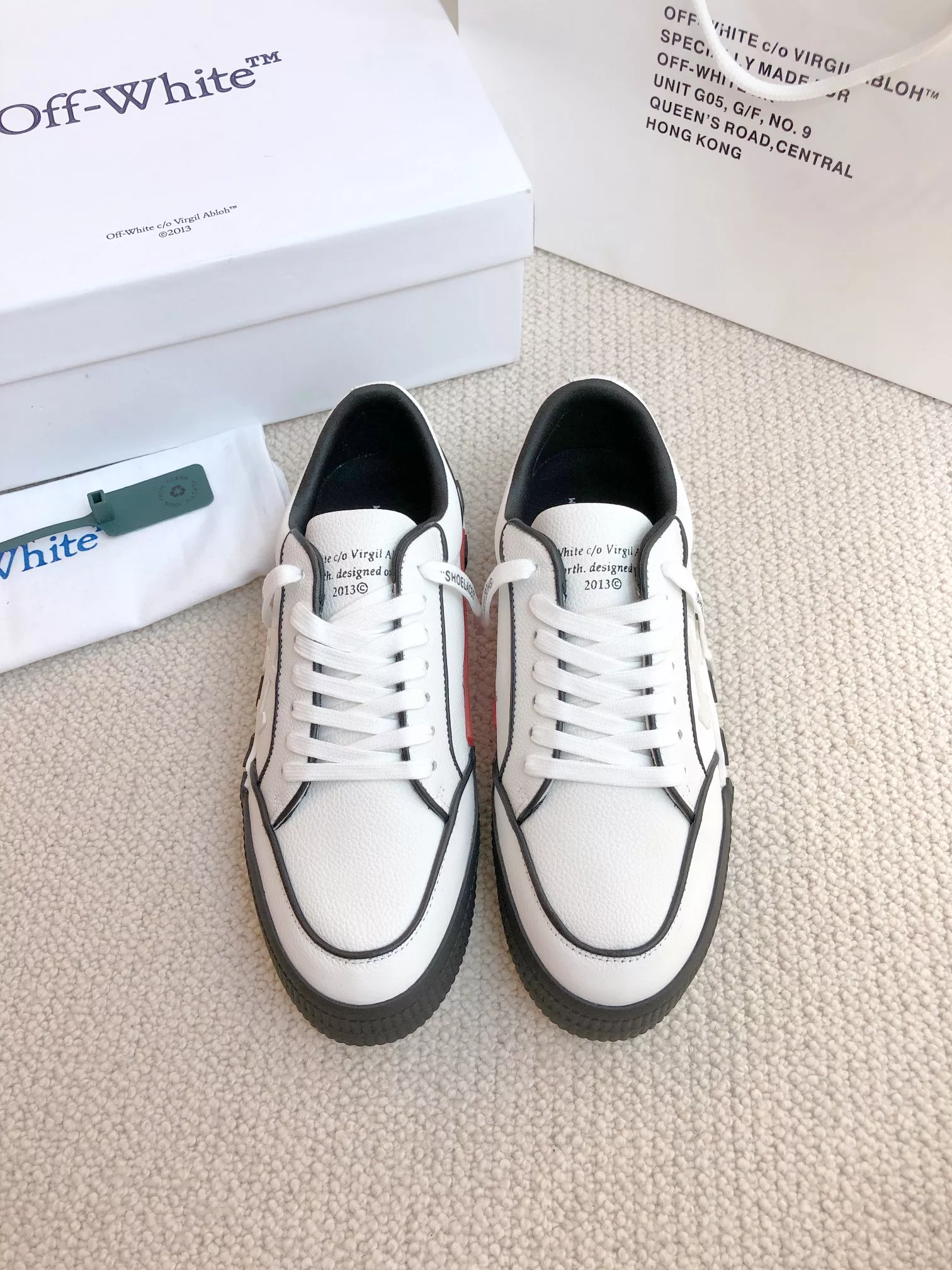 Off-White Casual Shoes For Men Breathable 6600