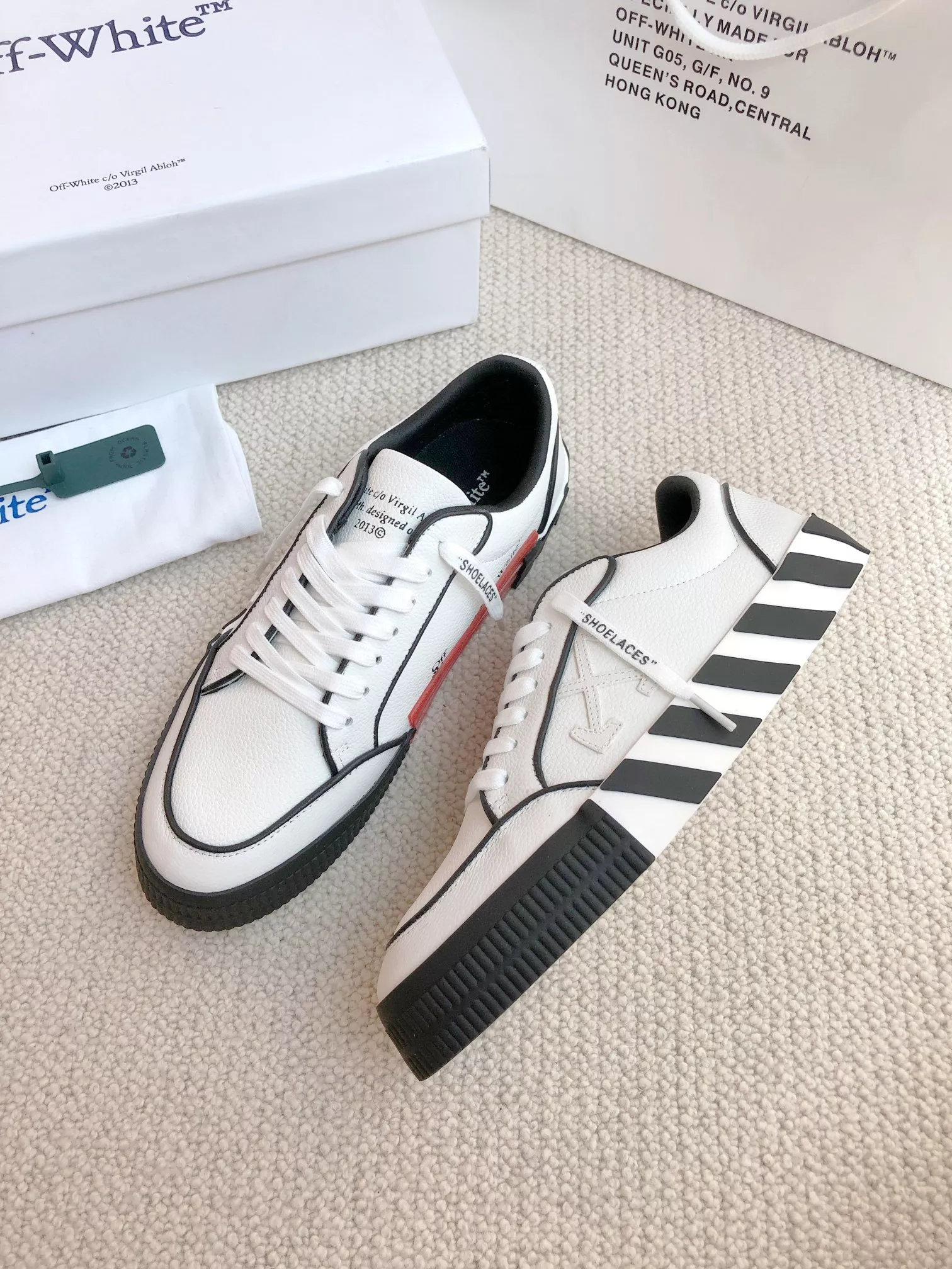 Off-White Casual Shoes For Men Breathable 6600