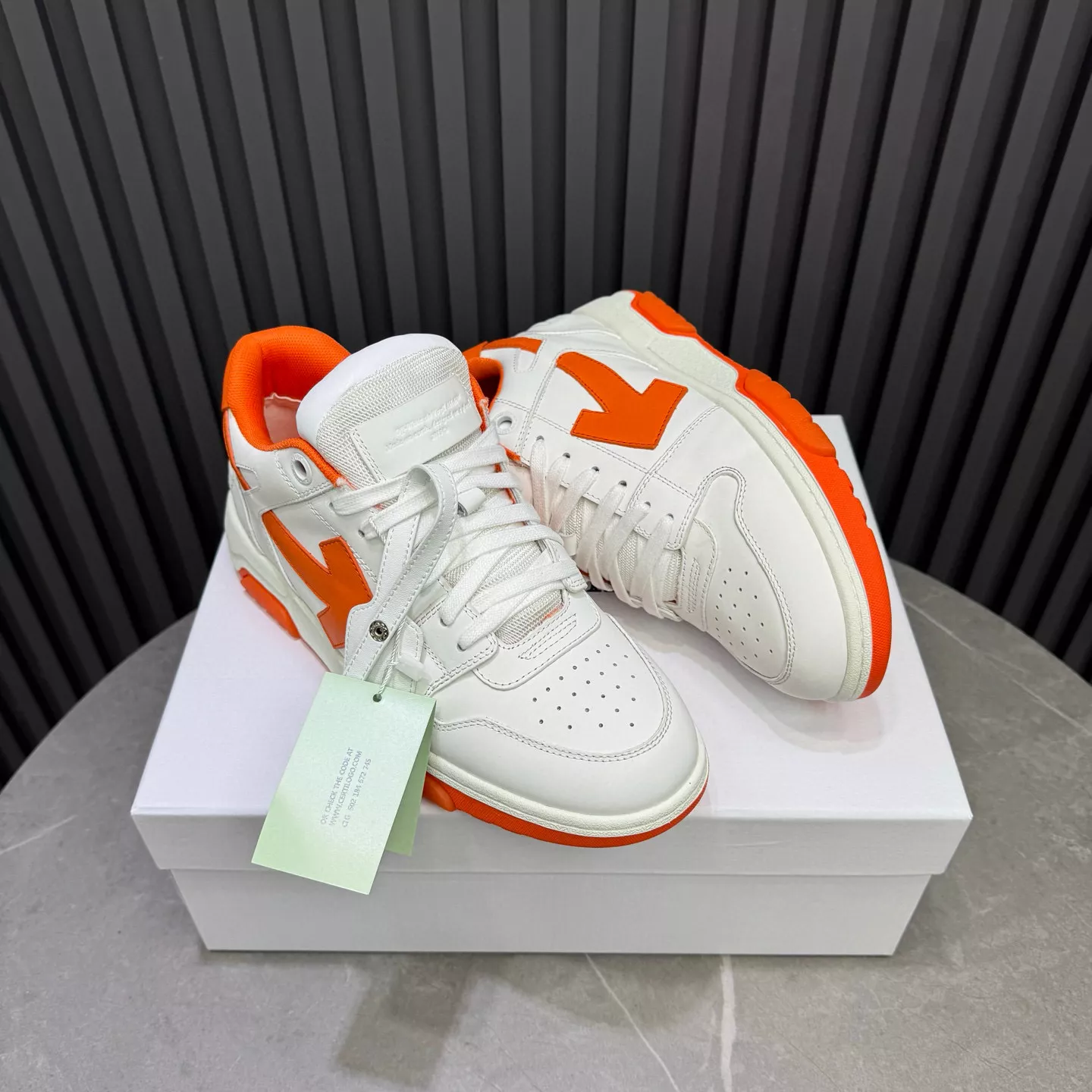 Off-White Casual Shoes For Men Comfortable 4449