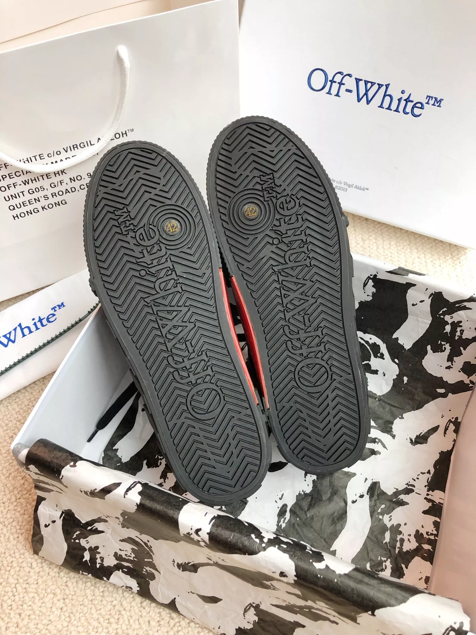 Off-White Casual Shoes For Men Cozy 6714