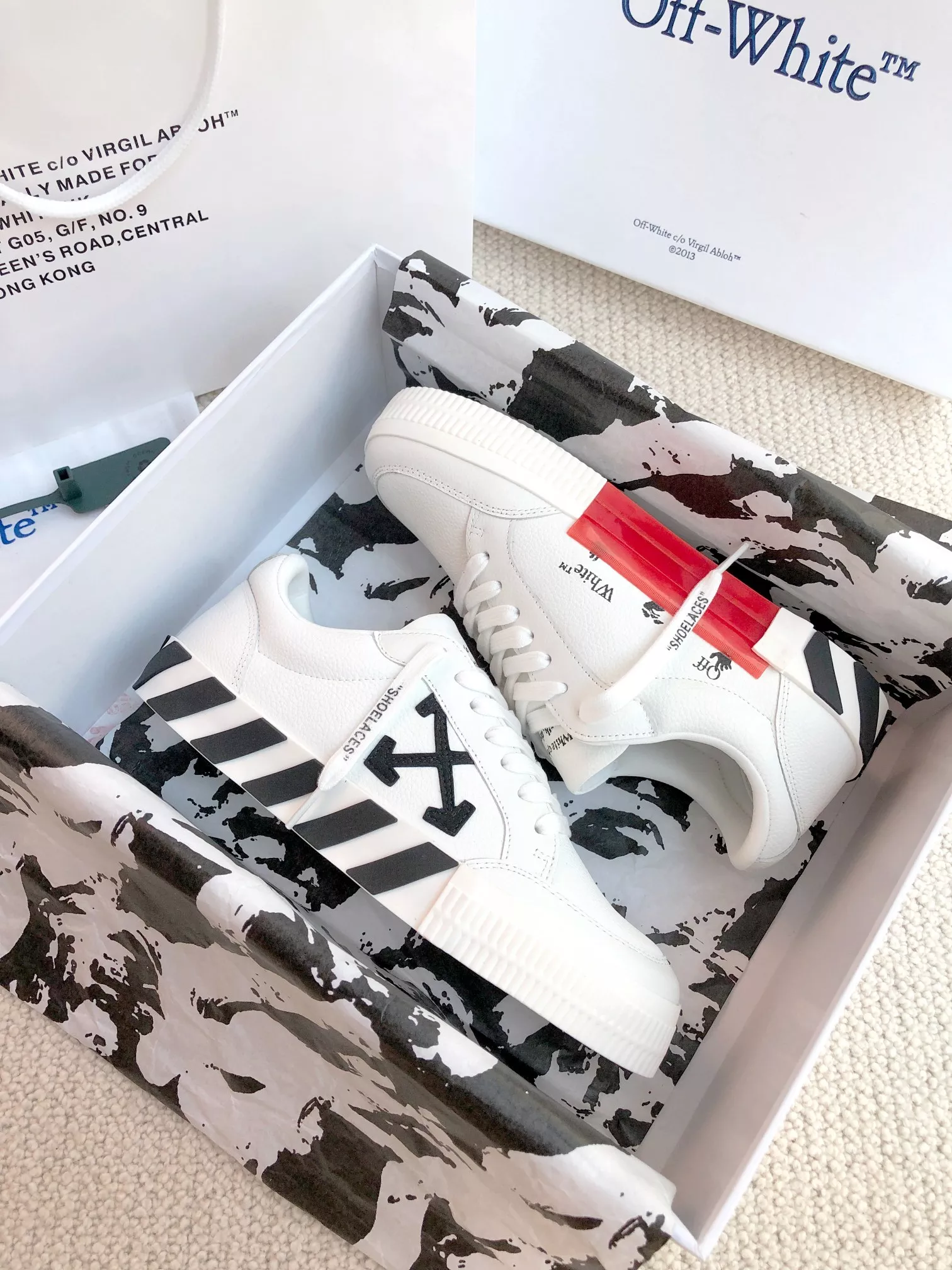 Off-White Casual Shoes For Men Durable 1573