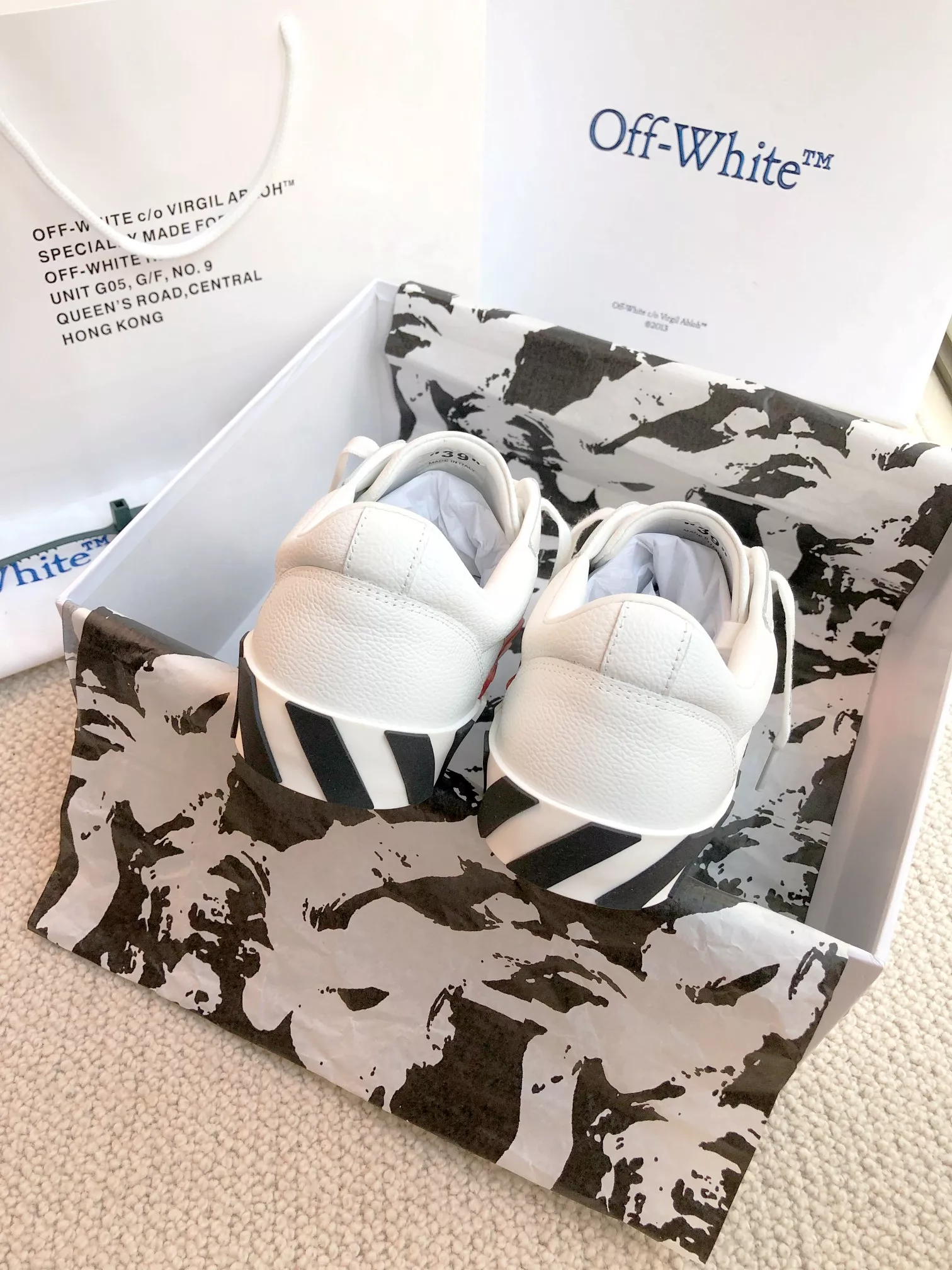 Off-White Casual Shoes For Men Durable 1573