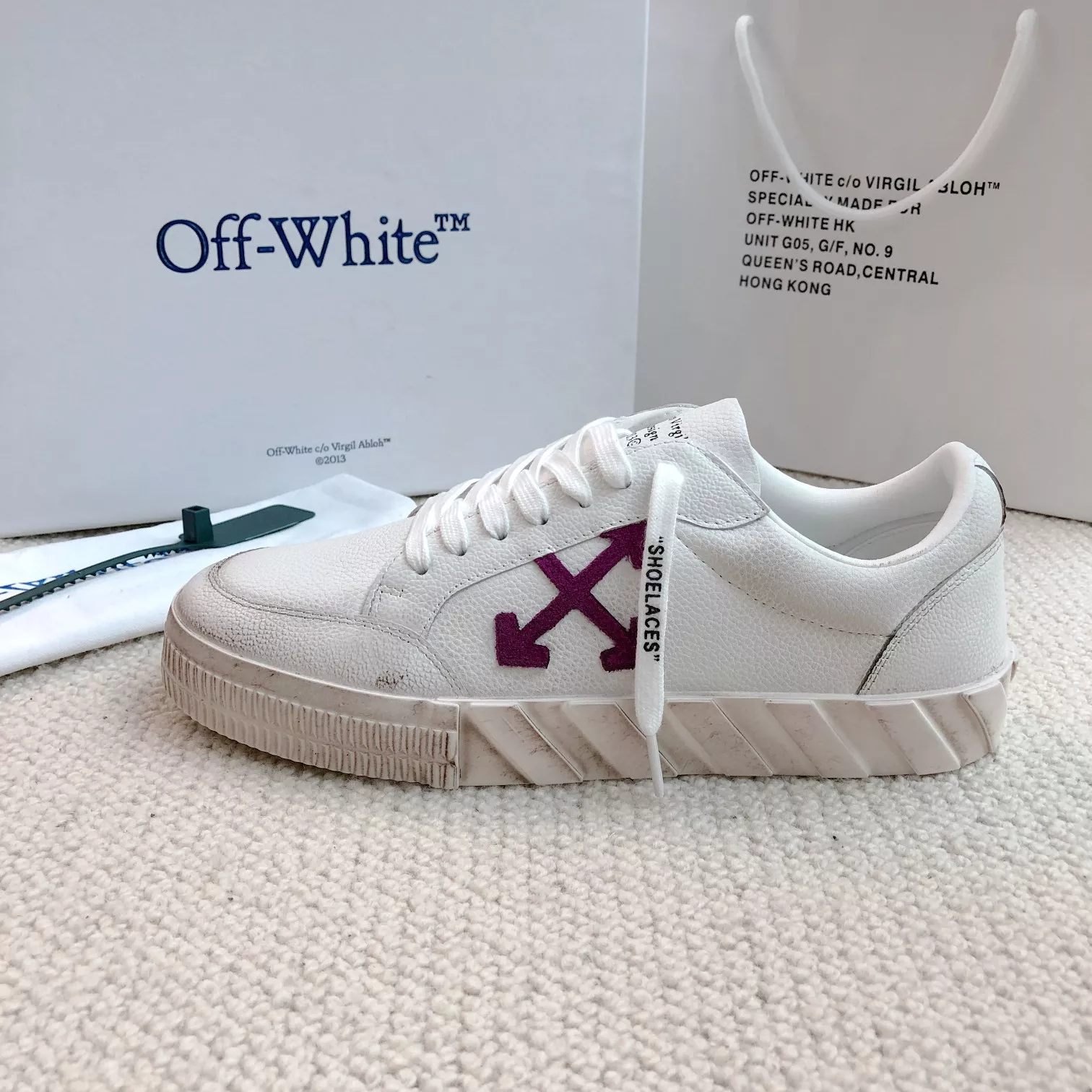 Off-White Casual Shoes For Men Elegant 1003