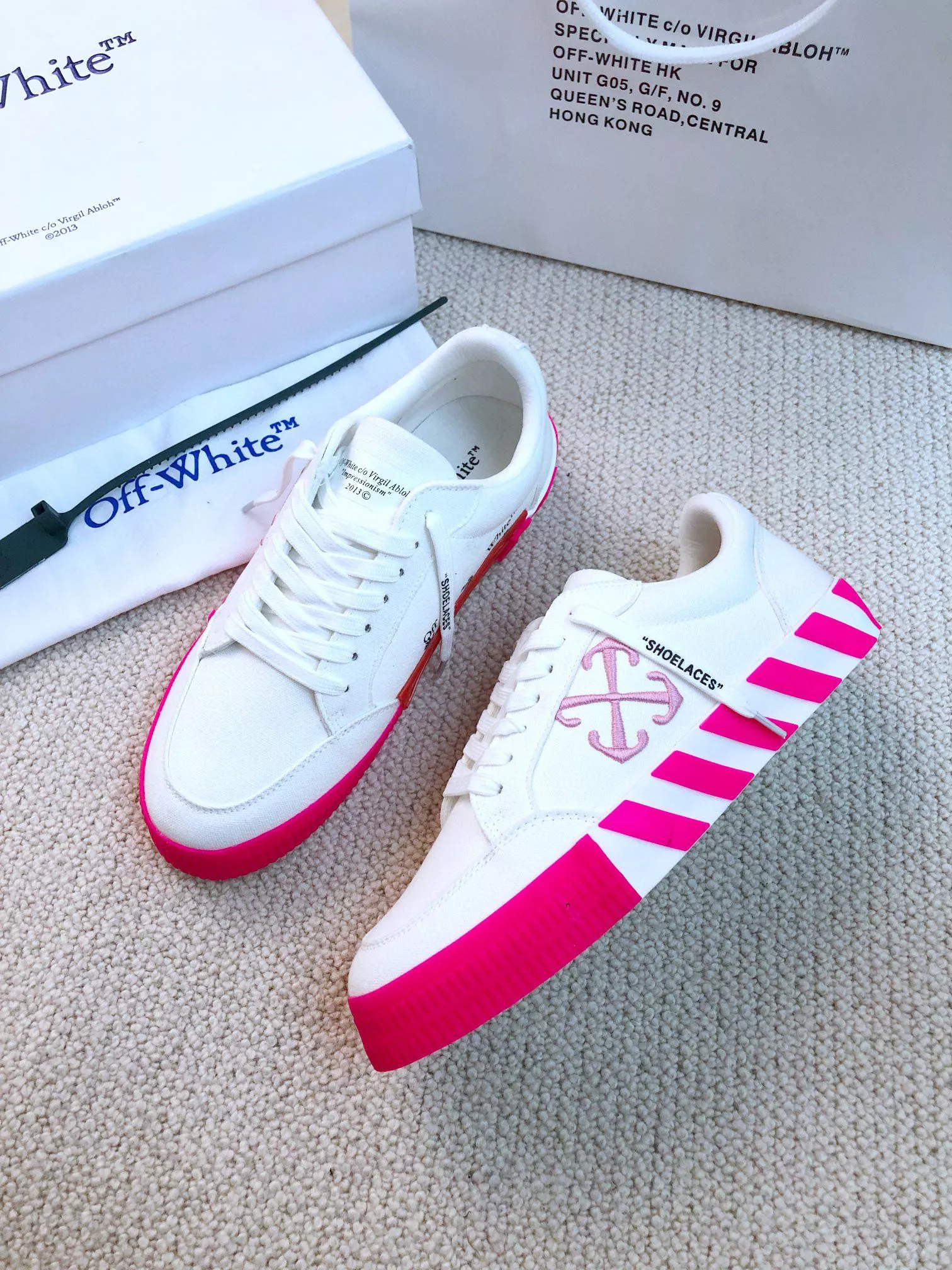 Off-White Casual Shoes For Women Versatile 4133