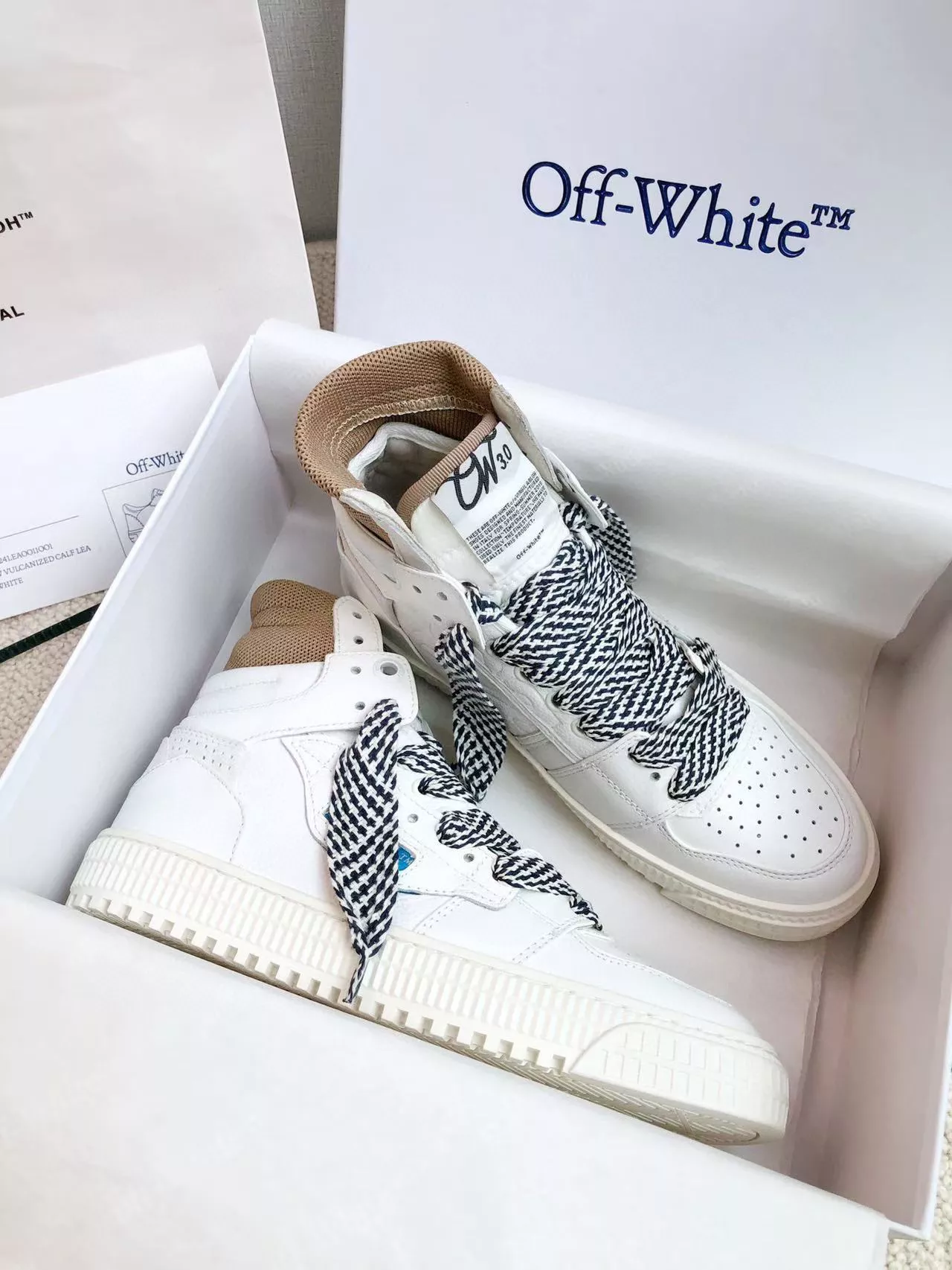 Off-White High Tops Shoes For Men ModernLook 4490