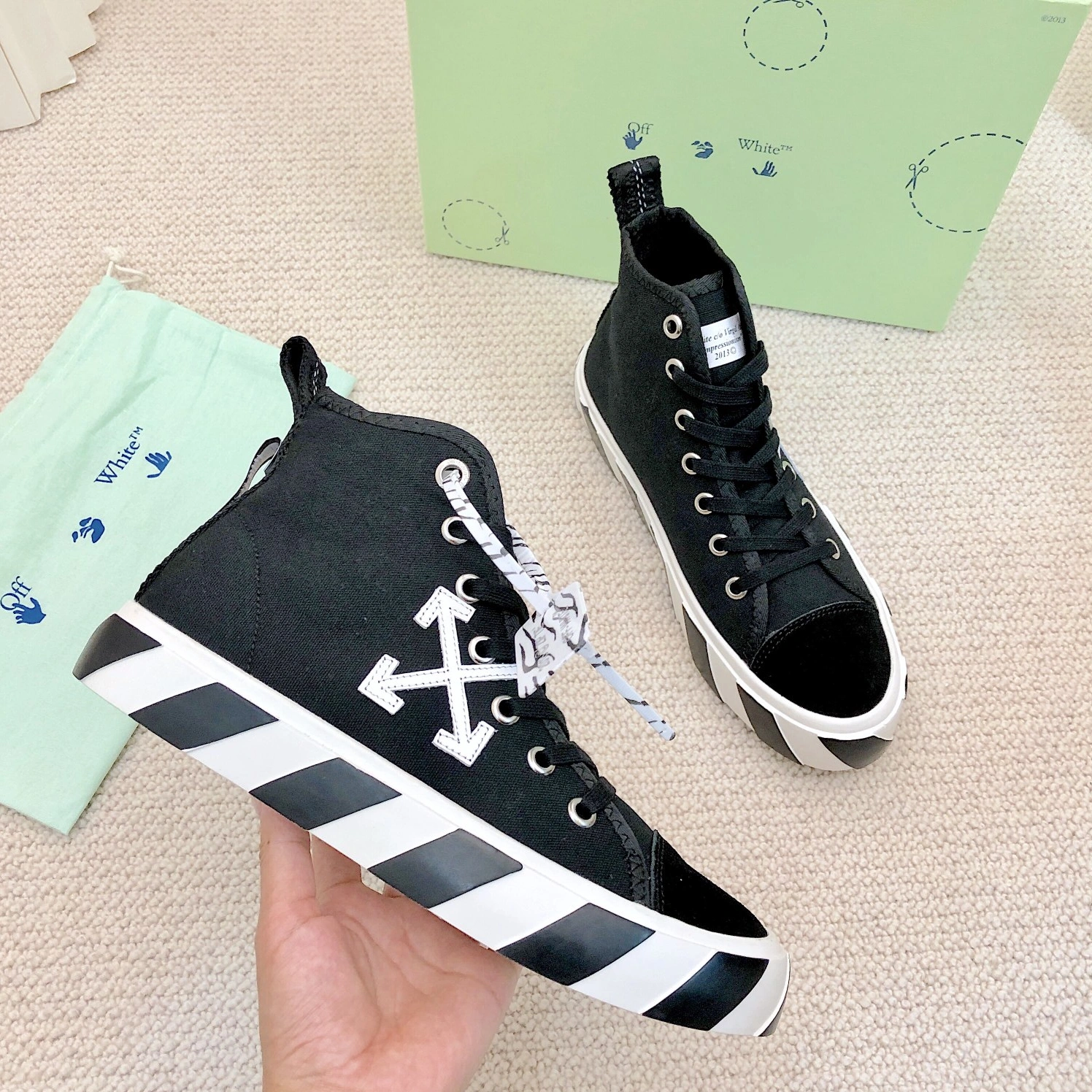 Off-White High Tops Shoes For Men Reliable 9663