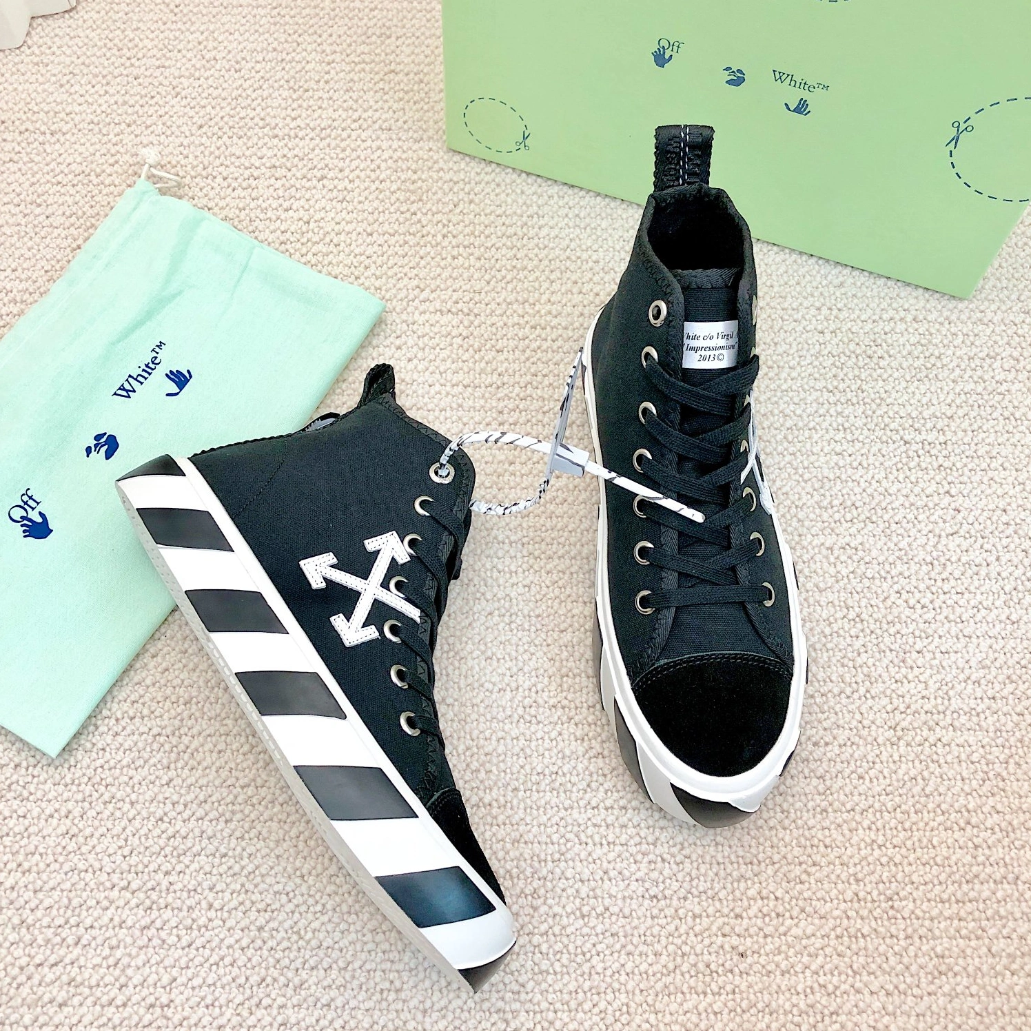 Off-White High Tops Shoes For Men Reliable 9663
