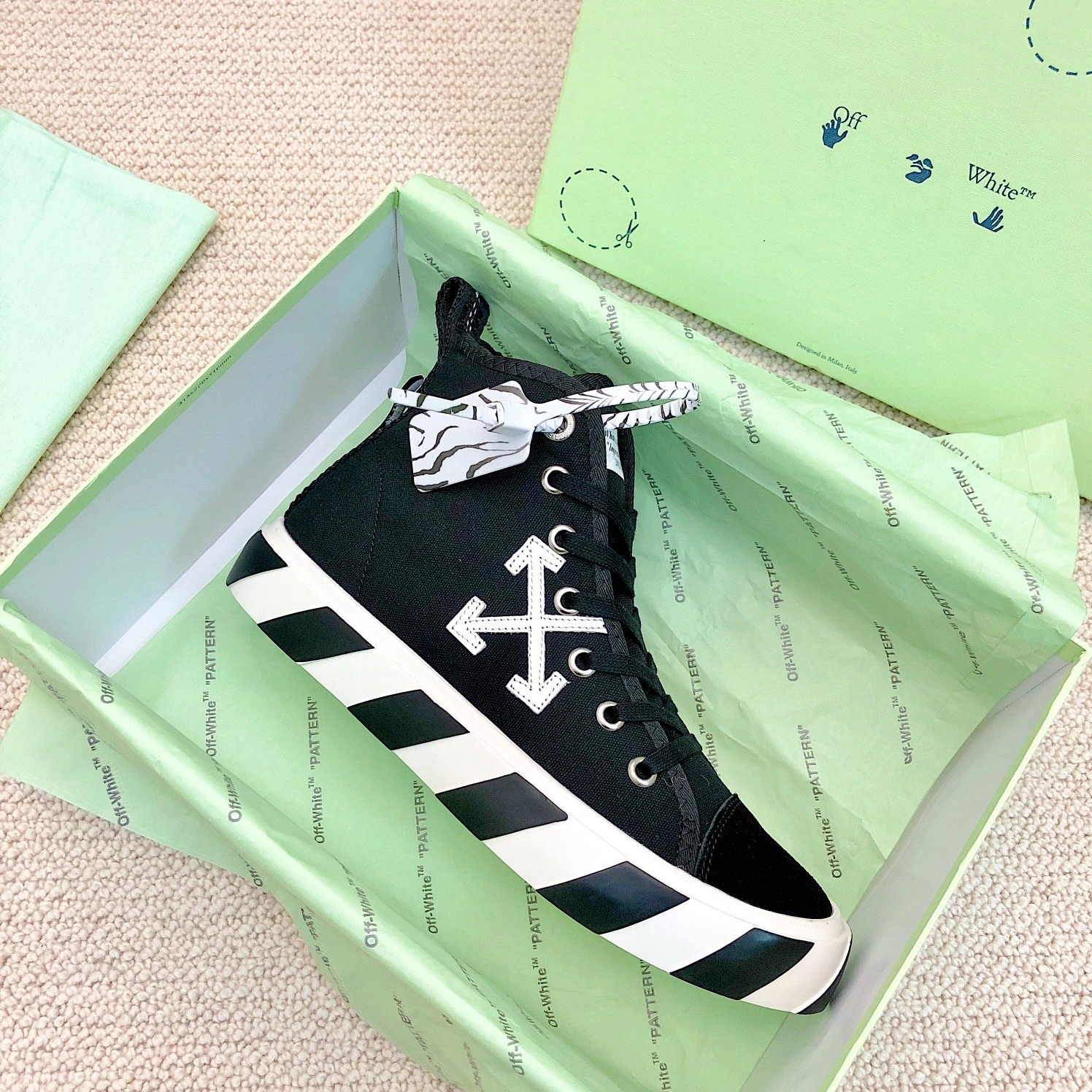 Off-White High Tops Shoes For Men Reliable 9663
