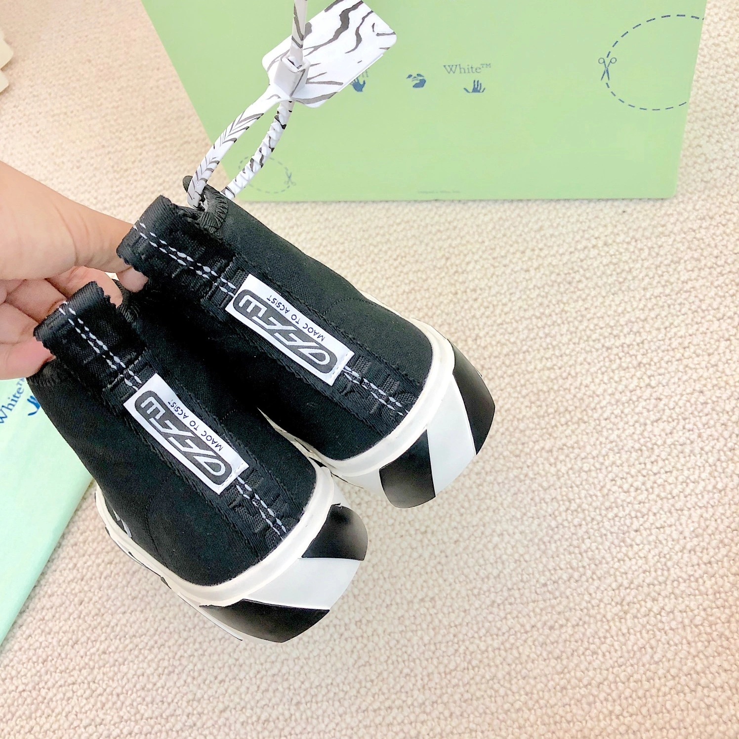 Off-White High Tops Shoes For Men Reliable 9663