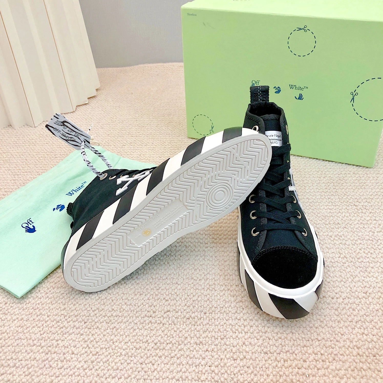 Off-White High Tops Shoes For Men Reliable 9663
