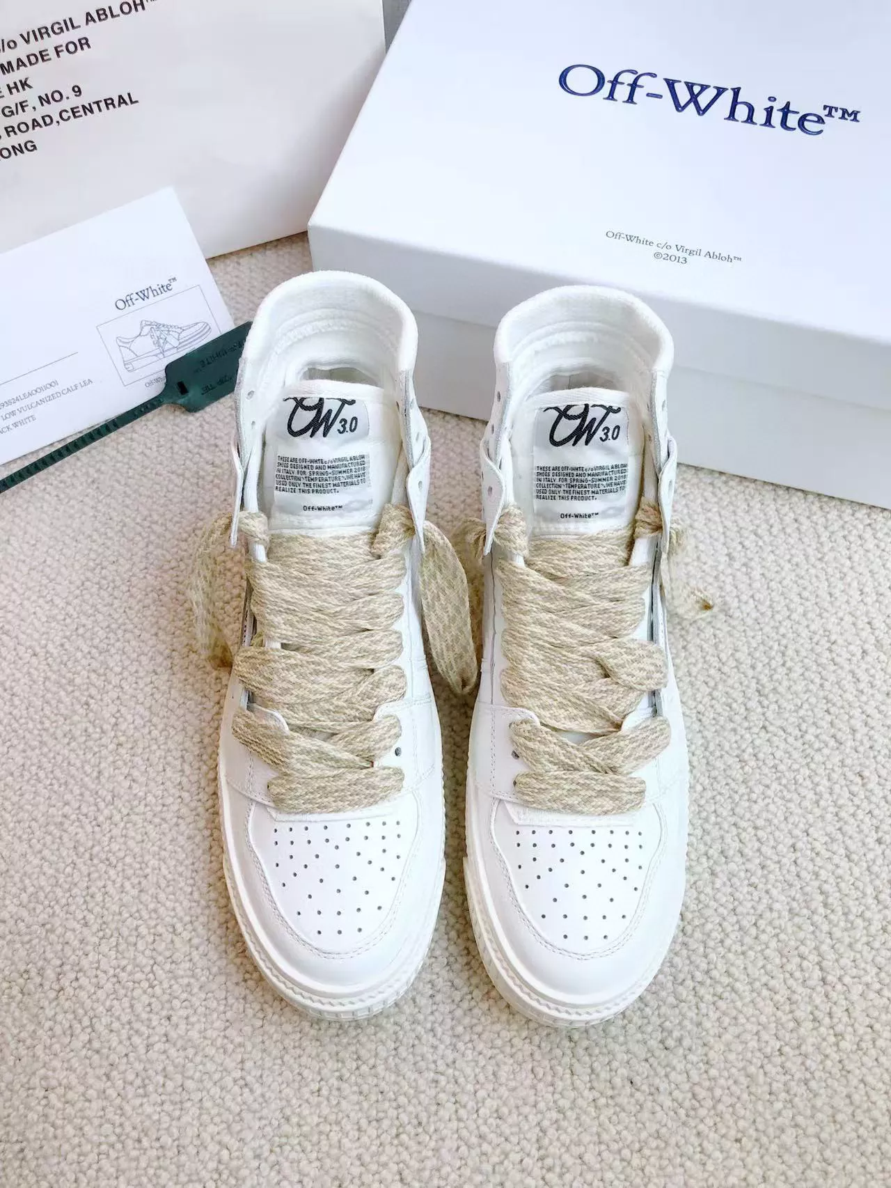 Off-White High Tops Shoes For Men Resilient 3553