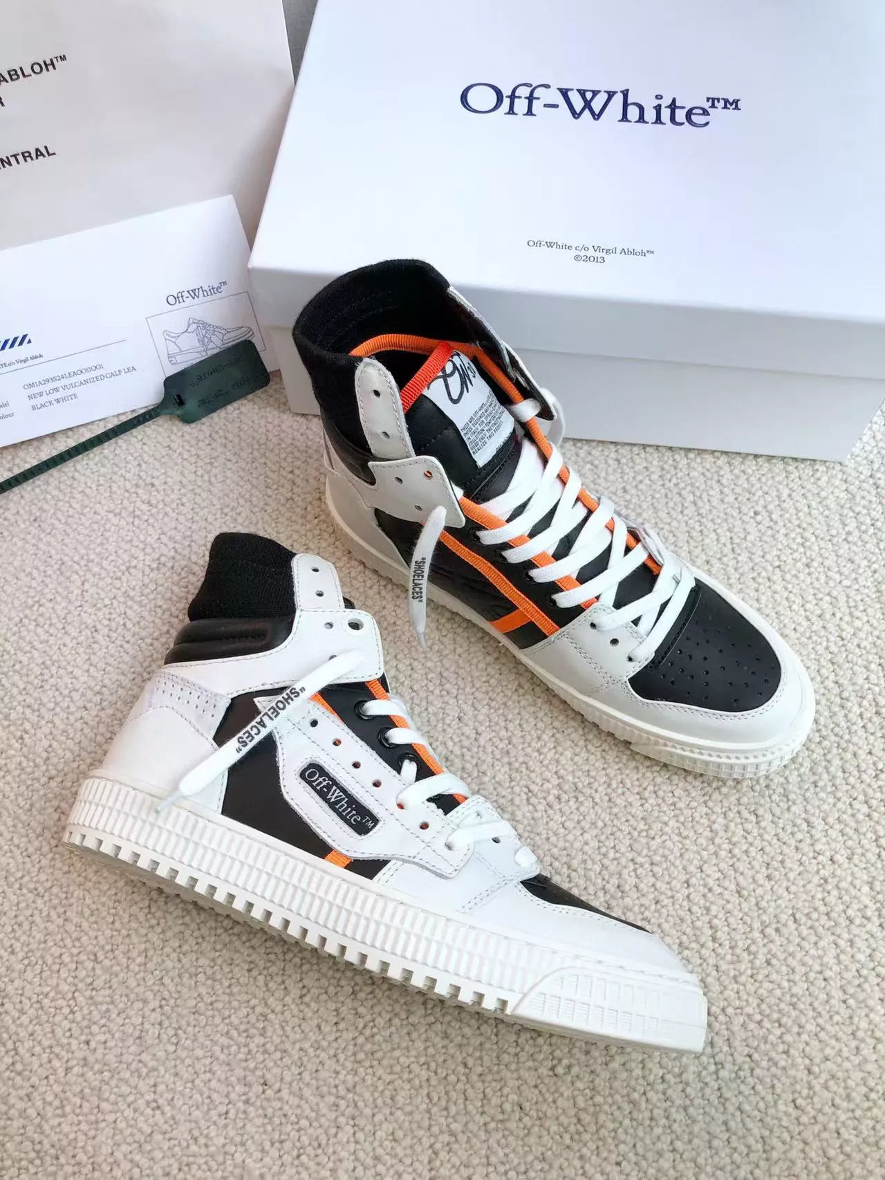 Off-White High Tops Shoes For Men Unique 7972