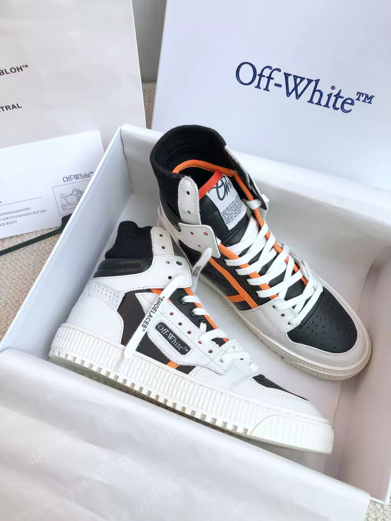 Off-White High Tops Shoes For Men Unique 7972