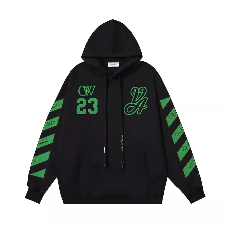 Off-White Hoodies Long Sleeved For Unisex AllSeason 7441
