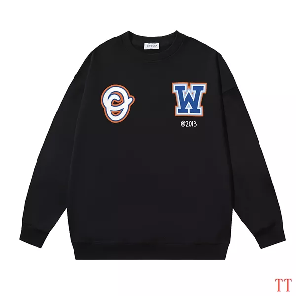 Off-White Hoodies Long Sleeved For Unisex AllSeason 9712