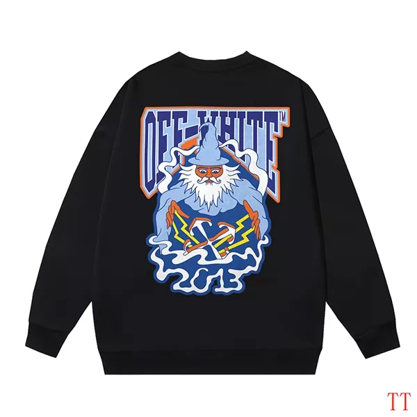 Off-White Hoodies Long Sleeved For Unisex AllSeason 9712