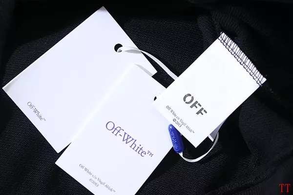 Off-White Hoodies Long Sleeved For Unisex Comfortable 2215