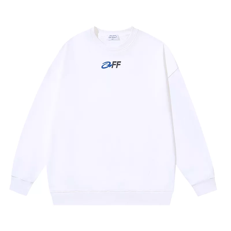 Off-White Hoodies Long Sleeved For Unisex EasyMatch 3708
