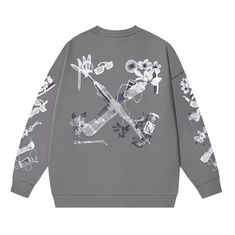 Off-White Hoodies Long Sleeved For Unisex Resilient 4873