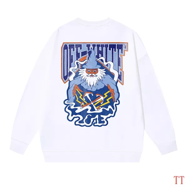 Off-White Hoodies Long Sleeved For Unisex UrbanStyle 9272
