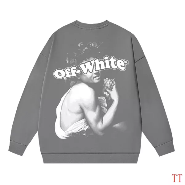 Off-White Hoodies Long Sleeved For Unisex Versatile 5995