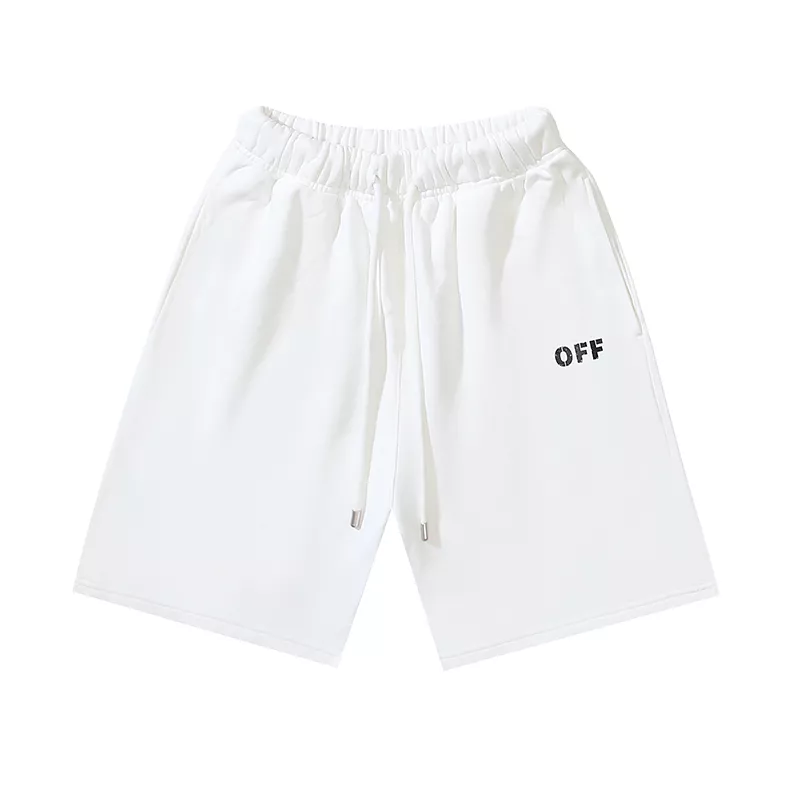 Off-White Pants For Unisex Breathable 5344