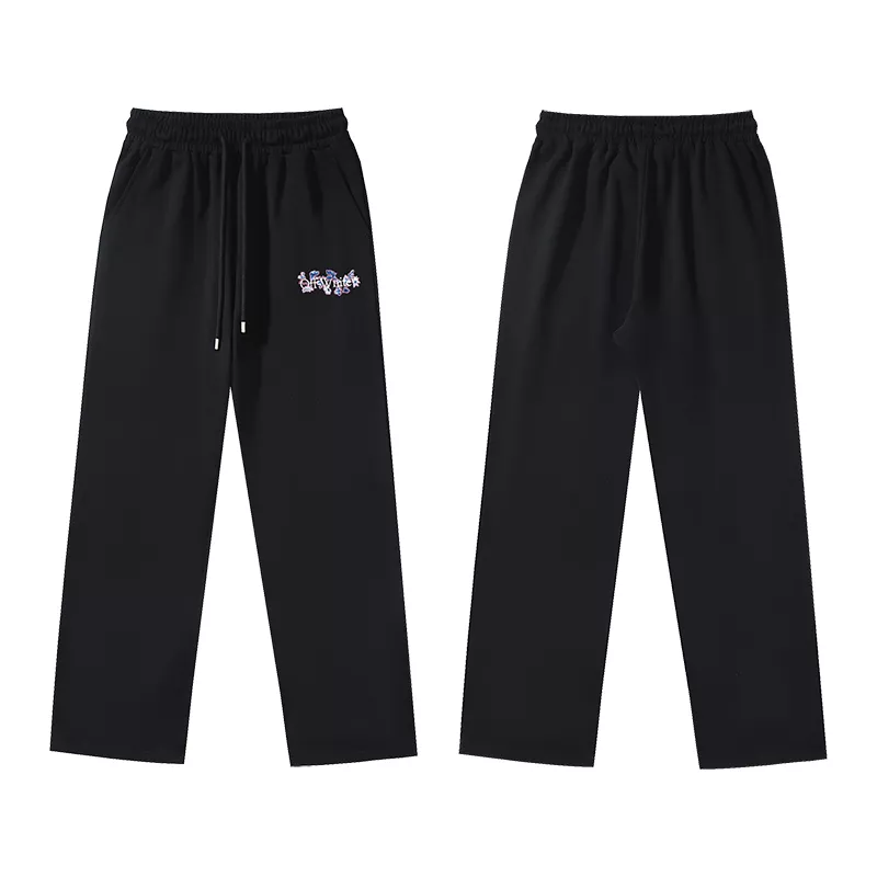 Off-White Pants For Unisex DailyWear 9888