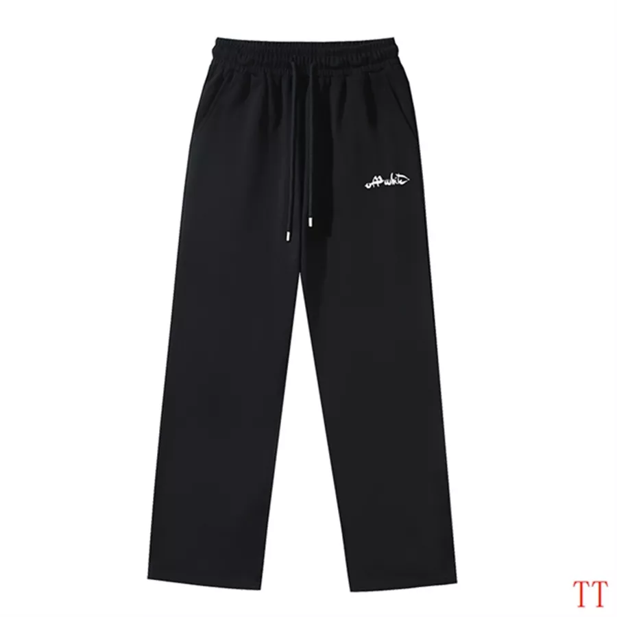 Off-White Pants For Unisex Durable 5287