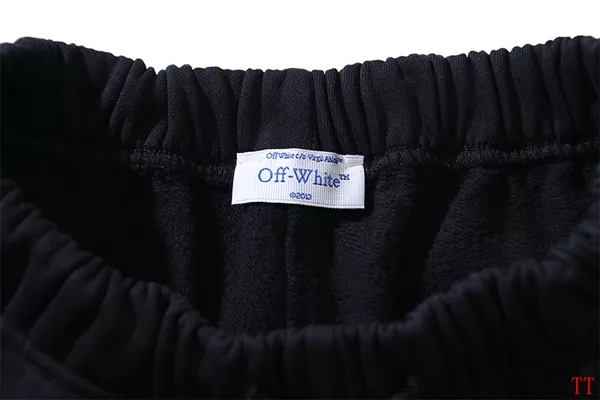Off-White Pants For Unisex Durable 6841