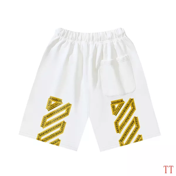 Off-White Pants For Unisex Minimalist 7537