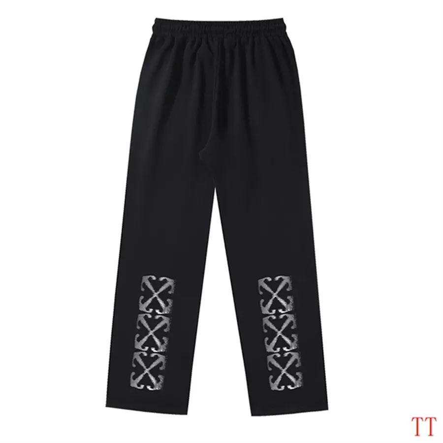Off-White Pants For Unisex Trendsetting 8312