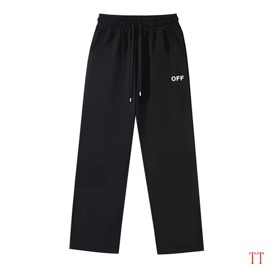 Off-White Pants For Unisex Versatile 1190