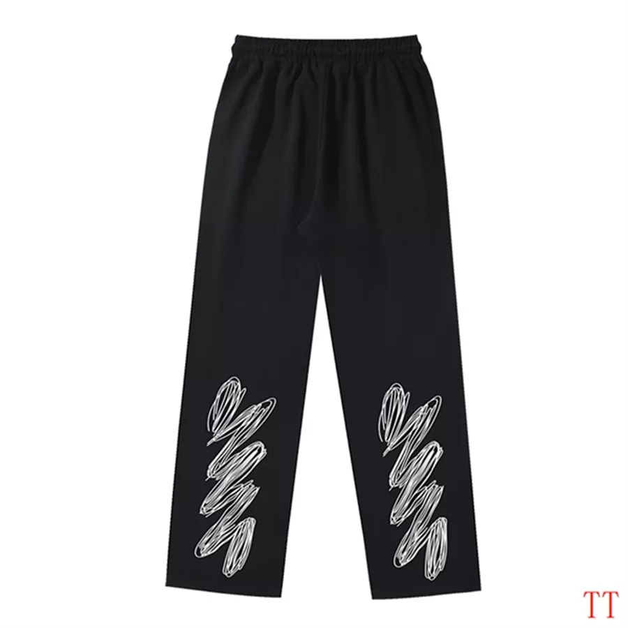 Off-White Pants For Unisex Versatile 1190