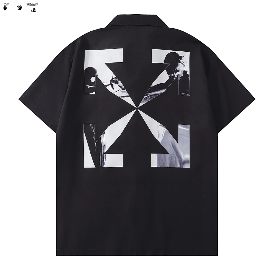 Off-White Shirts Short Sleeved For Men EyeCatching 7570