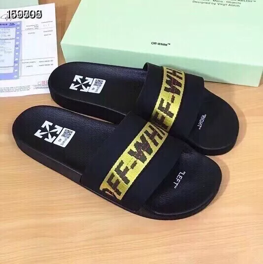 Off-White Slippers For Men Bold 4440