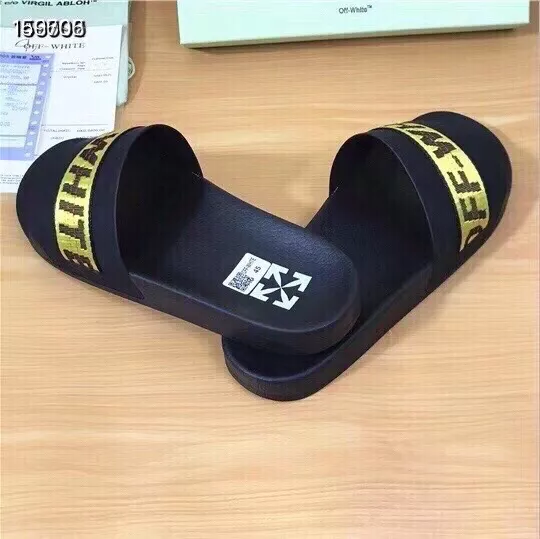Off-White Slippers For Men Bold 4440