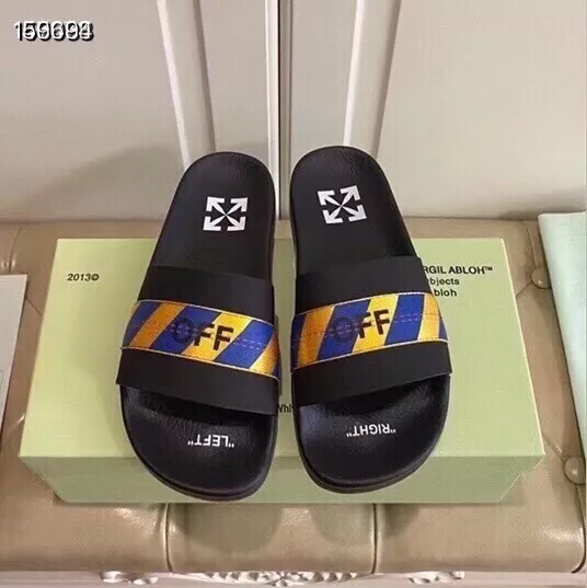 Off-White Slippers For Men Bright 5741
