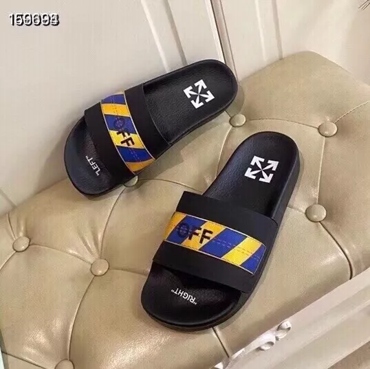 Off-White Slippers For Men Bright 5741