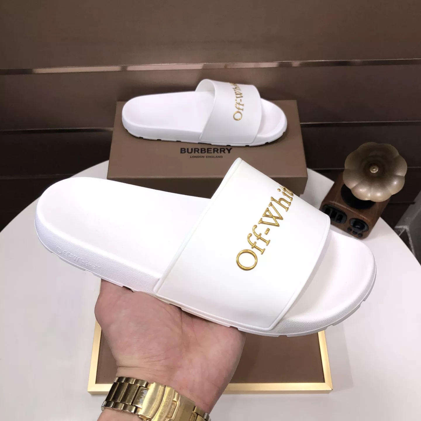 Off-White Slippers For Men Functional 4335