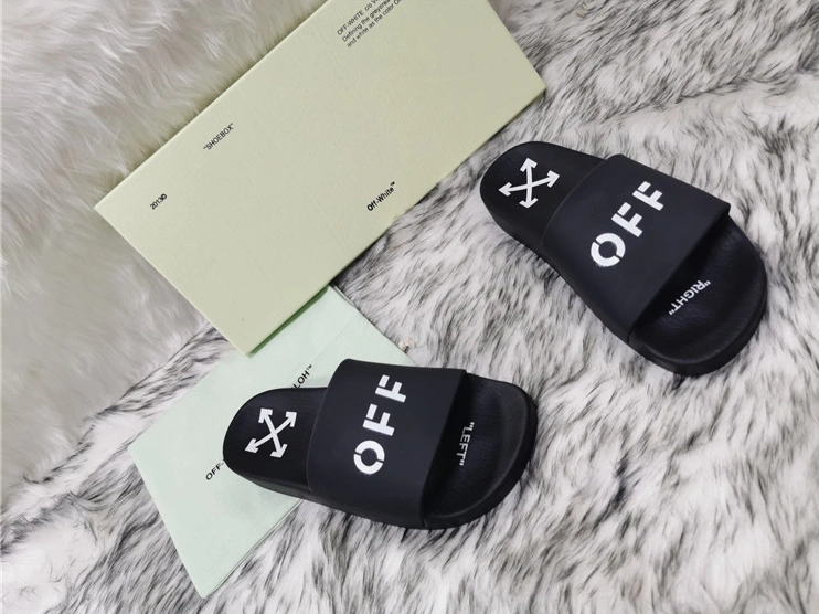 Off-White Slippers For Men Sleek 7675