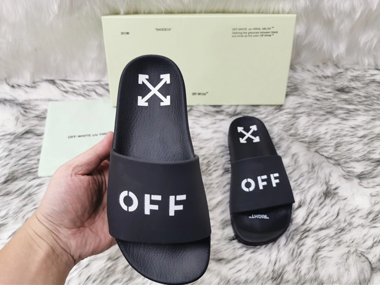 Off-White Slippers For Men Sleek 7675