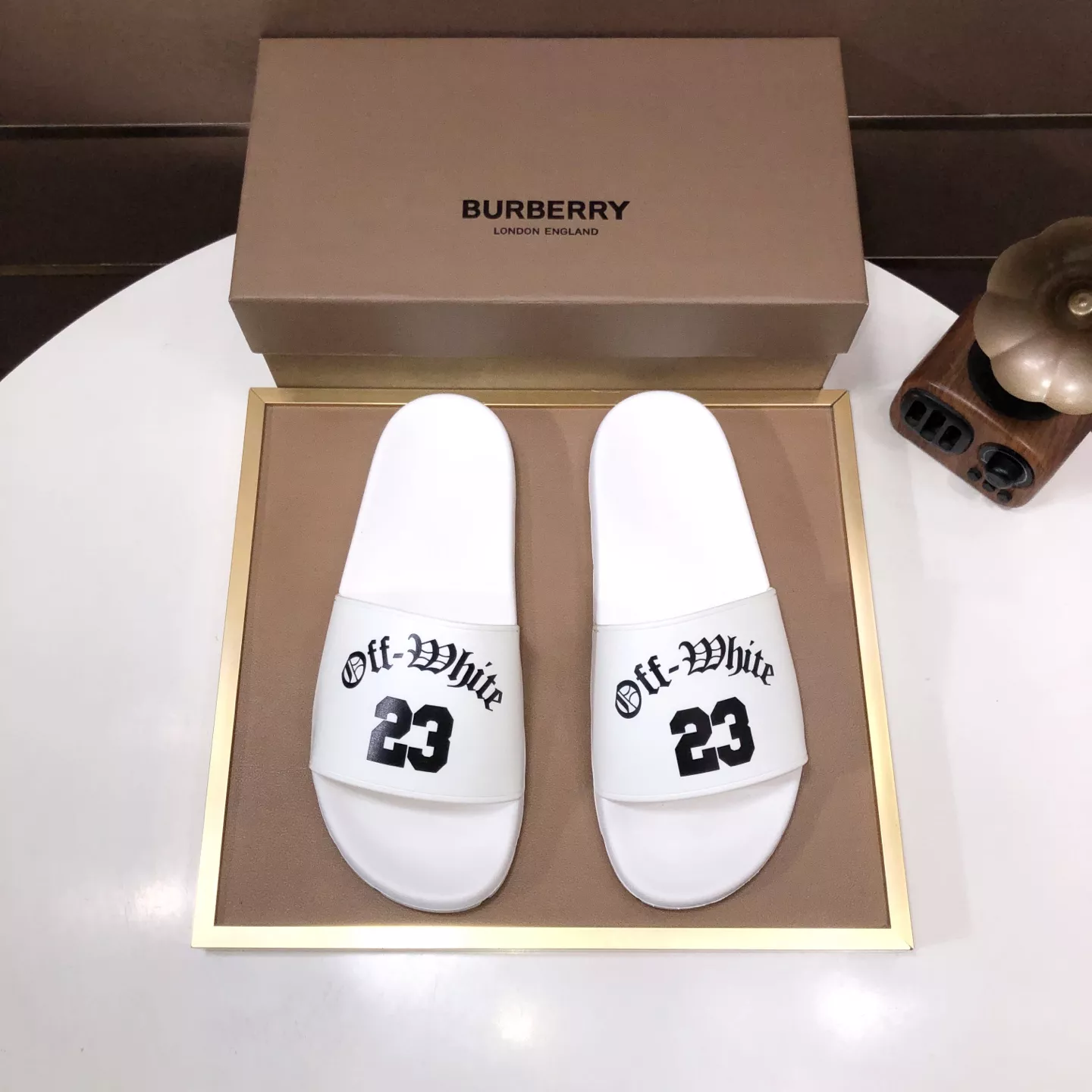 Off-White Slippers For Men SmartChoice 1621